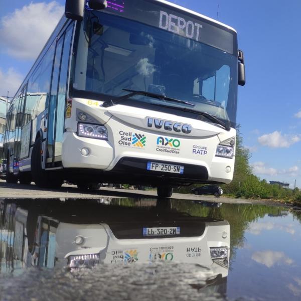 View of Creil Bus - réseau de l'ACSO - Creil