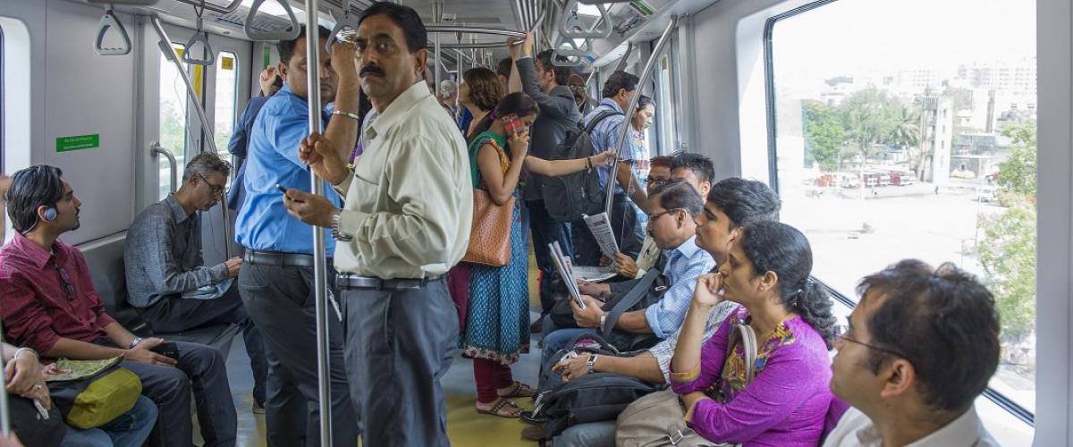 Mumbai Inde métro mobilité