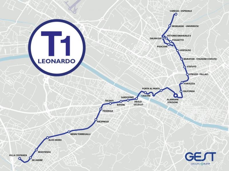 Linea T1 Leonardo